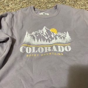 Colorado Cropped Hollister Sweatshirt